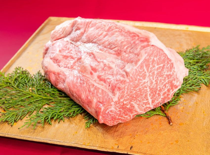 黒毛和牛A5等級牛次郎 希少部位 ラムシン 塊肉（500g）